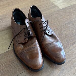 Stacy Adams Brown Leather Men's Dress Shoes